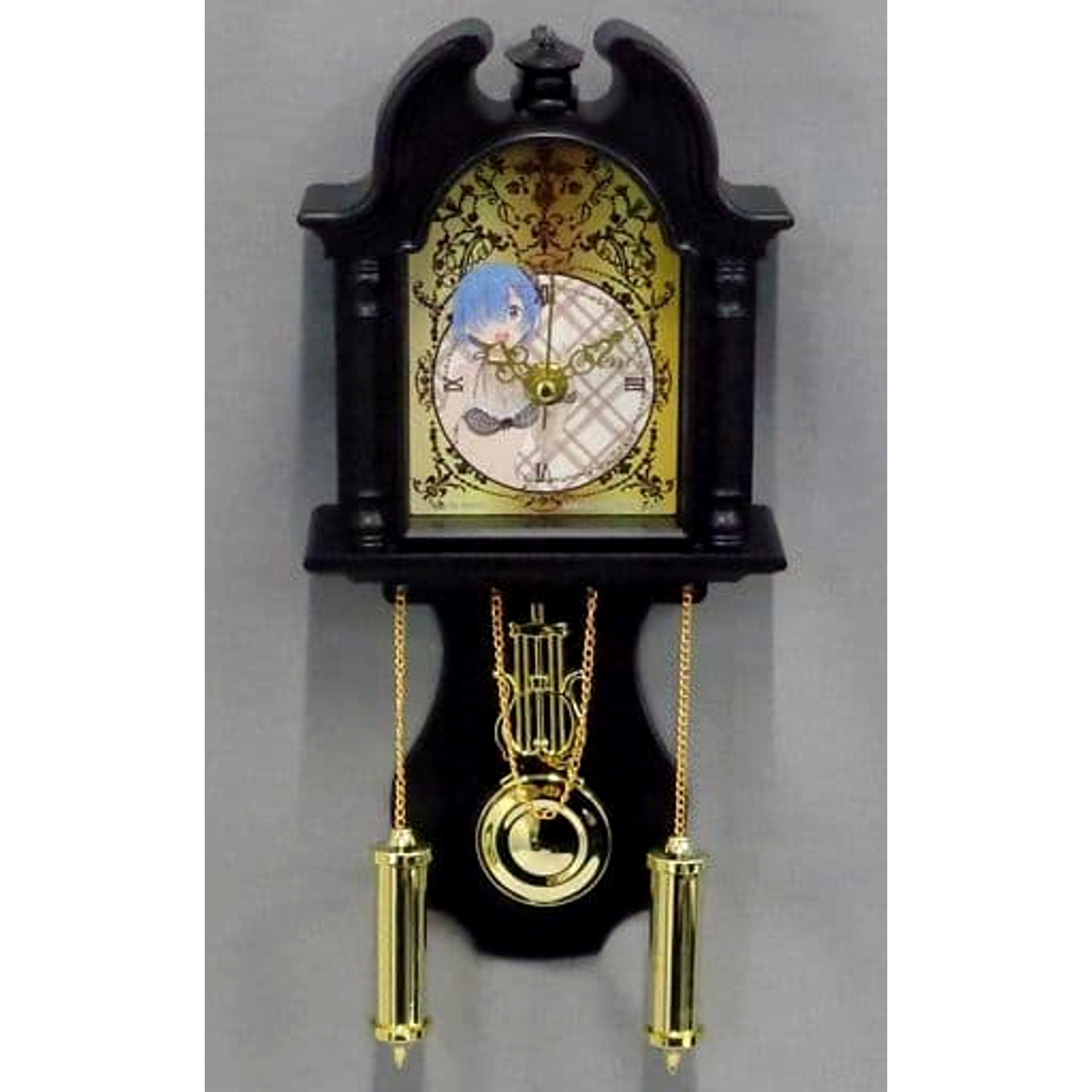 Re:ZERO -Starting Life in Another World- Black Pendulum Clock [USED]