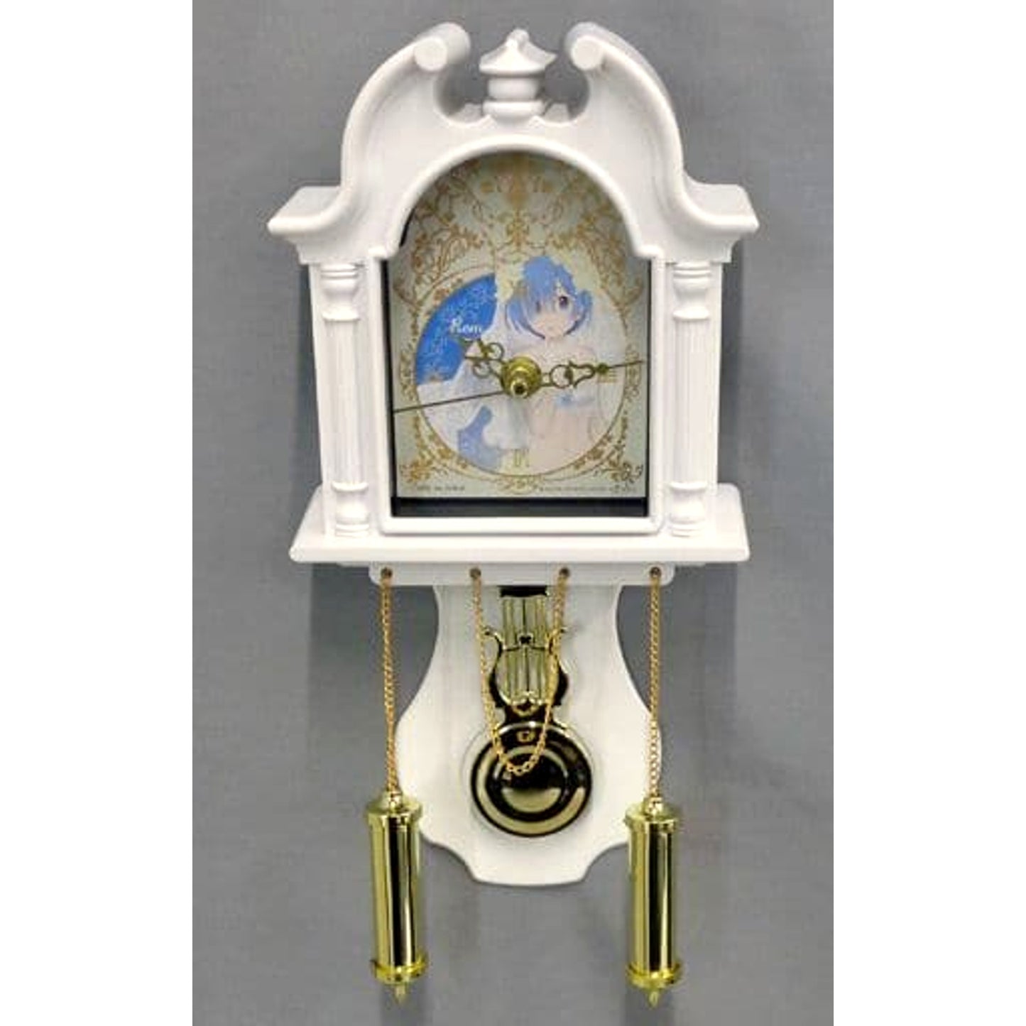 Re:ZERO -Starting Life in Another World- White Pendulum Clock [USED]