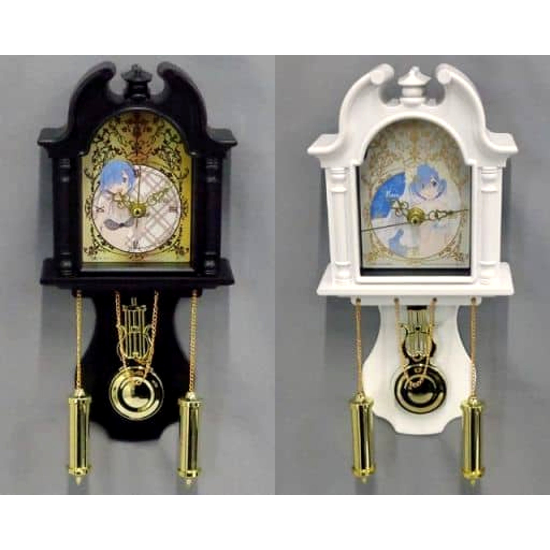 Re:Zero -Starting Life in Another World- Set of 2 Pendulum Clocks [USED]