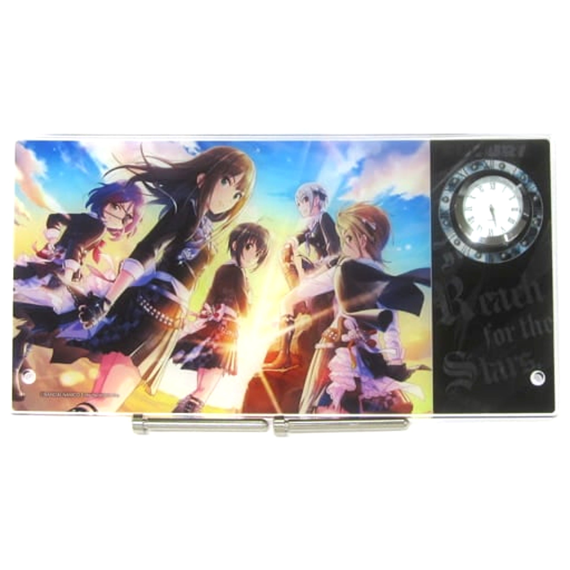 The Idolmaster Cinderella Girls Group Acrylic Clock SS3A Live Sound Booth Blu-ray Asobi Store Limited Bonus [USED]