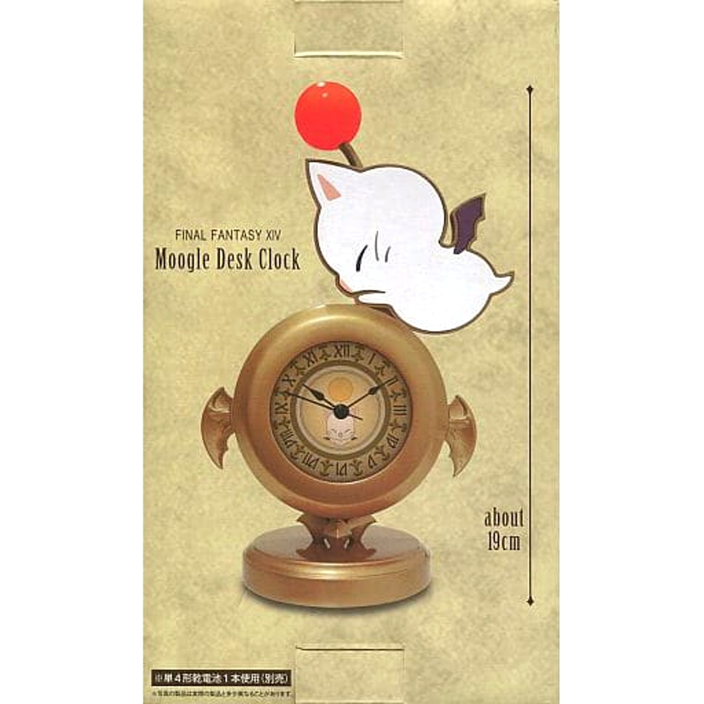 Final Fantasy XIV Online Moogle Red Desk Clock [USED]
