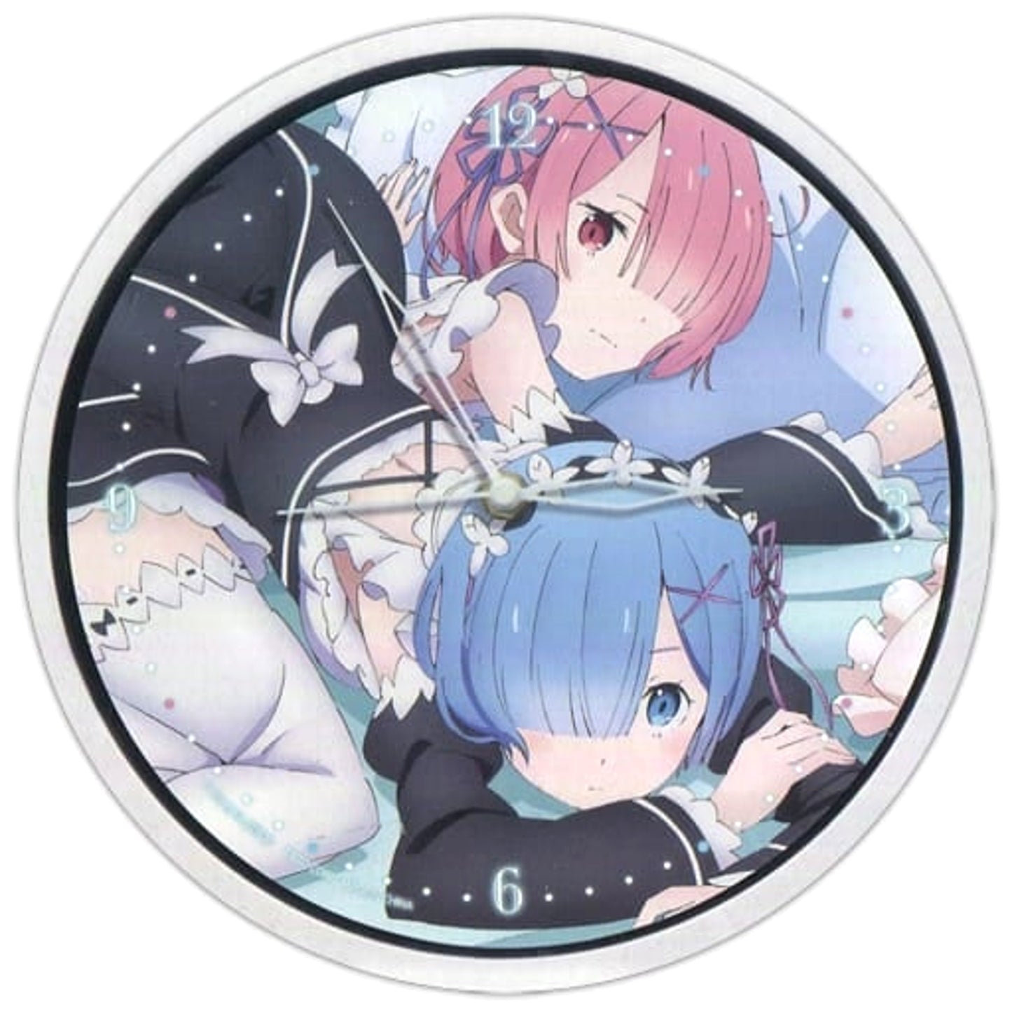 Re:Zero -Starting Life in Another World- Ram Wall Clock [USED]