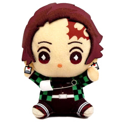Tanjiro Kamado Hugging Plush Badge Vol.1 Demon Slayer Kimetsu no Yaiba [USED]
