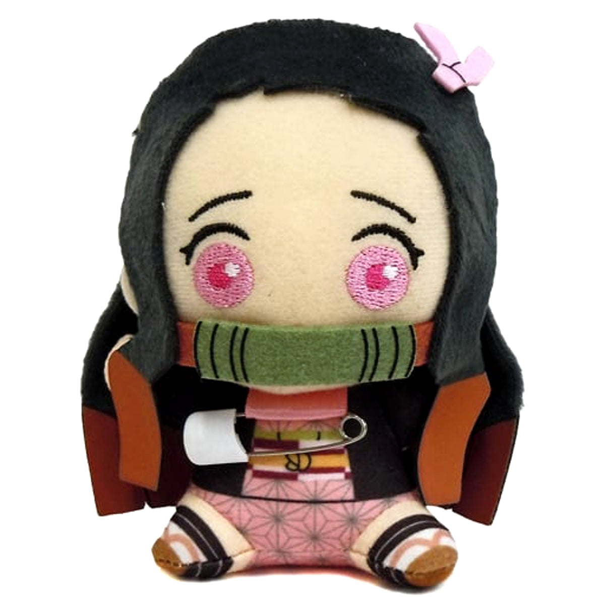Demon Slayer: Kimetsu no Yaiba Nezuko Kamado Sticky Plush Toy Badge Vol.1 Buttons [USED]