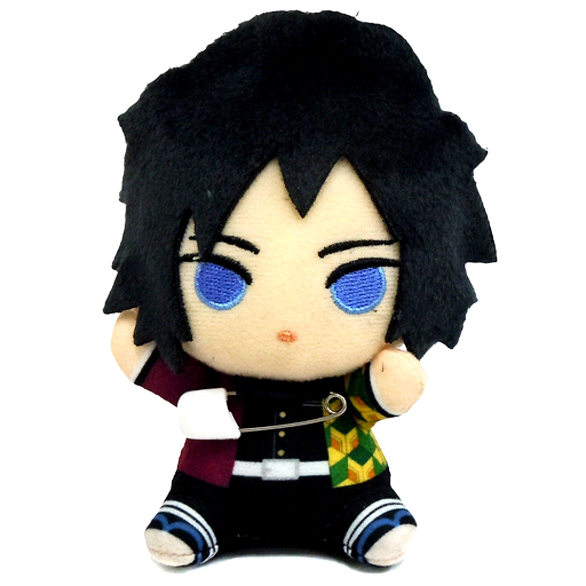 Giyu Tomioka Hugging Plush Badge Vol.1 Demon Slayer Kimetsu no Yaiba [USED]