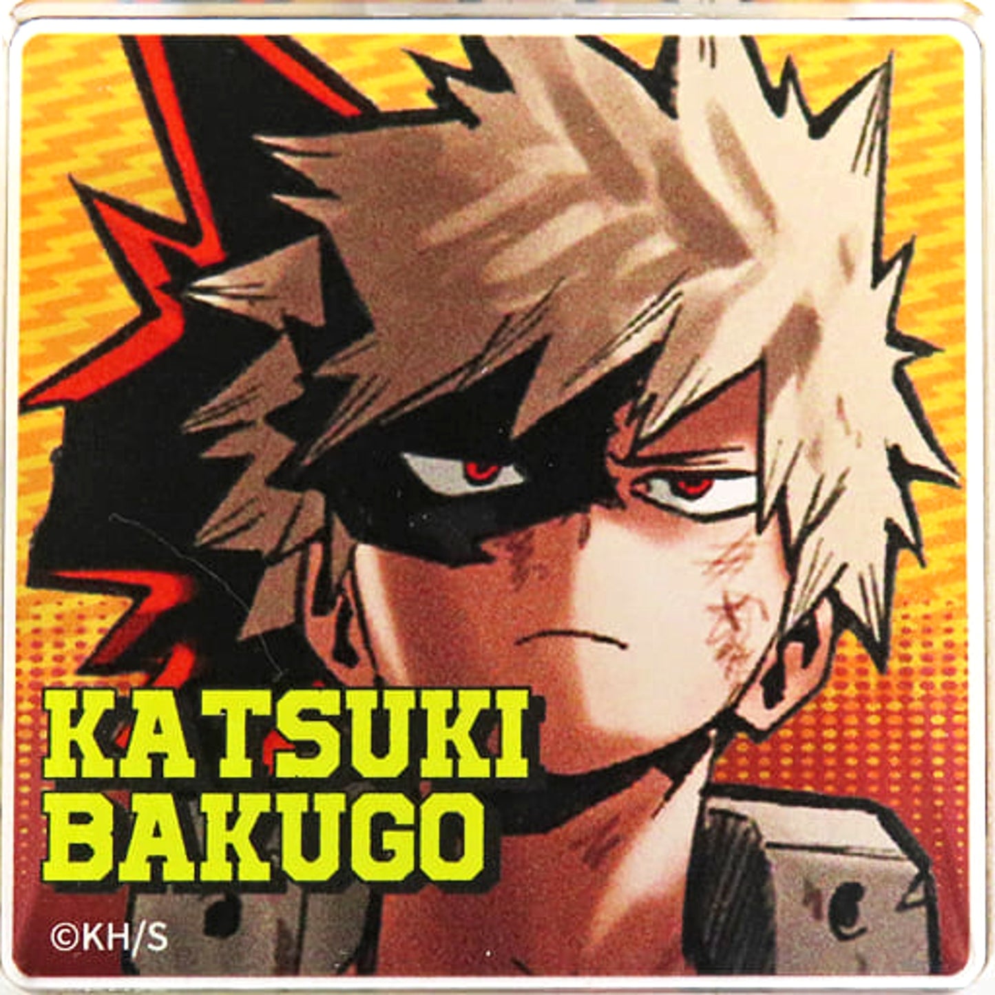 Katsuki Bakugo My Hero Academia Acrylic Badge Collection [USED]