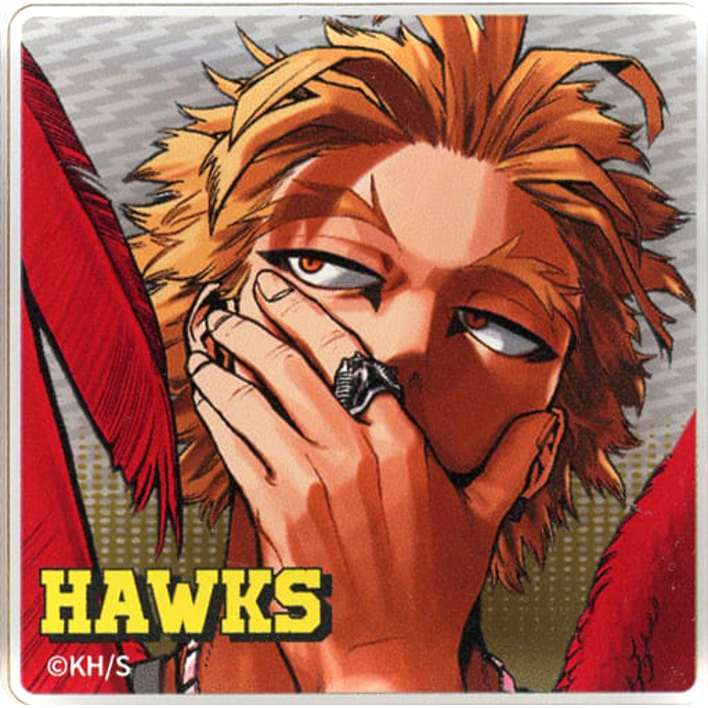 Hawks My Hero Academia Acrylic Badge Collection [USED]