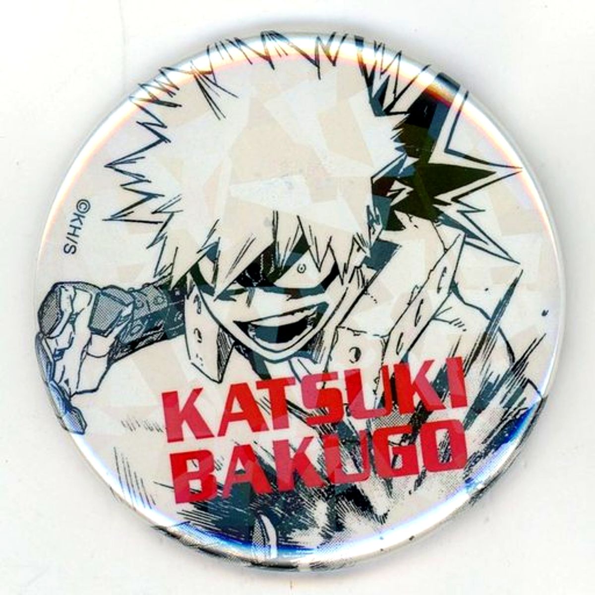 Katsuki Bakugo My Hero Academia All Star Button Jump Characters Store Limited [USED]