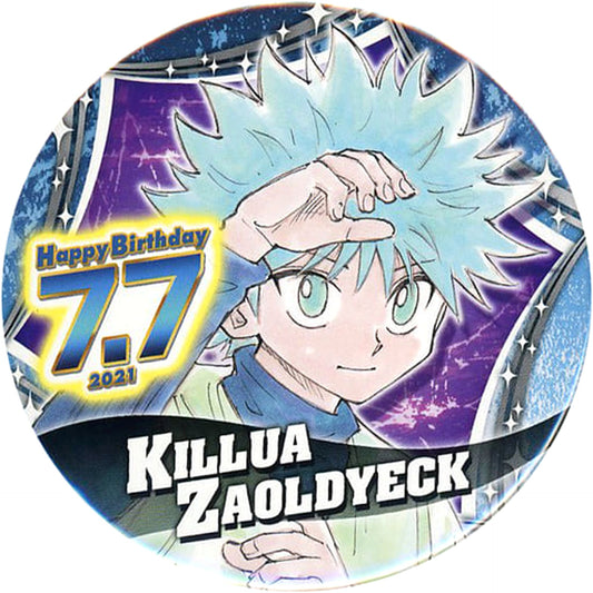 Hunter x Hunter Killua Zoldyck Birthday Button 2021 [USED]