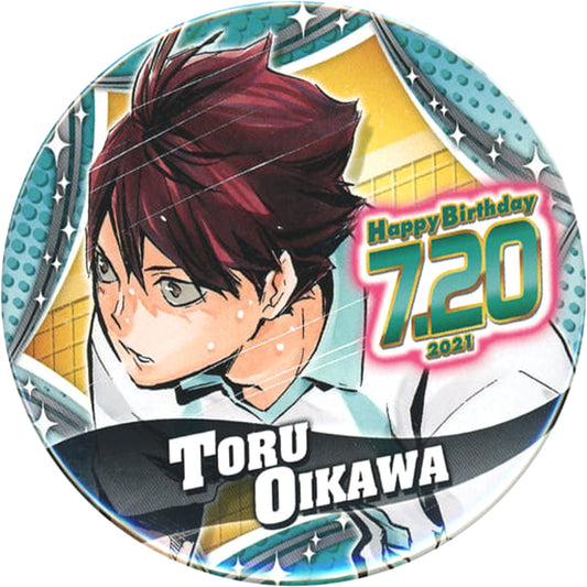 Toru Oikawa Haikyu!! Birthday Button 2021 [USED]