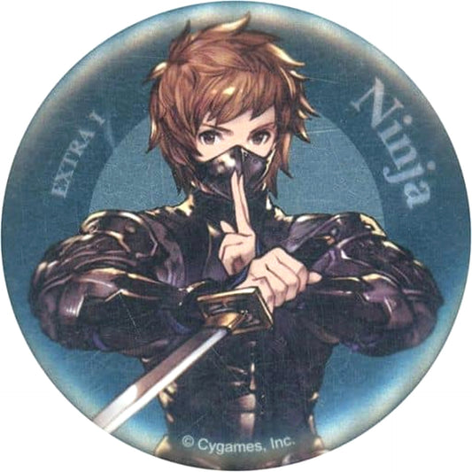 Granblue Fantasy Gran Ninja Original Version Character Badge Collection Protagonist Male Job Class EX.1 Buttons [USED]
