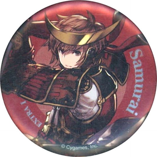 Granblue Fantasy Gran Samurai Original Version Character Badge Collection Protagonist Male Job Class EX.1 Buttons [USED]