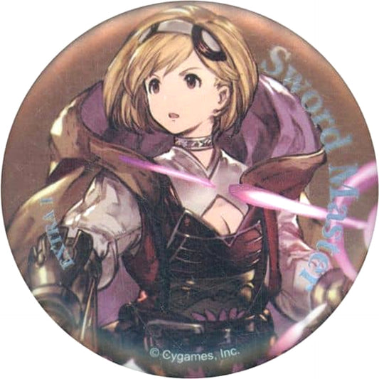 Granblue Fantasy Djeeta Sword Master Original Version Character Badge Collection Protagonist Female Job Class EX.1 Buttons [USED]