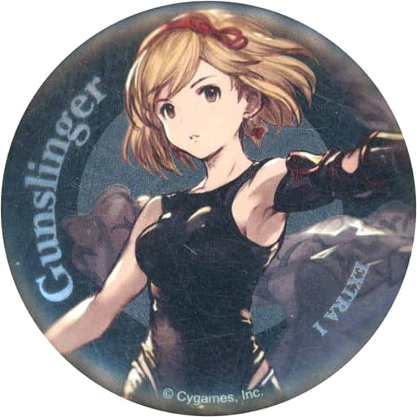 Granblue Fantasy Djeeta Gunslinger Original Version Character Badge Collection Protagonist Female Job Class EX.1 Buttons [USED]