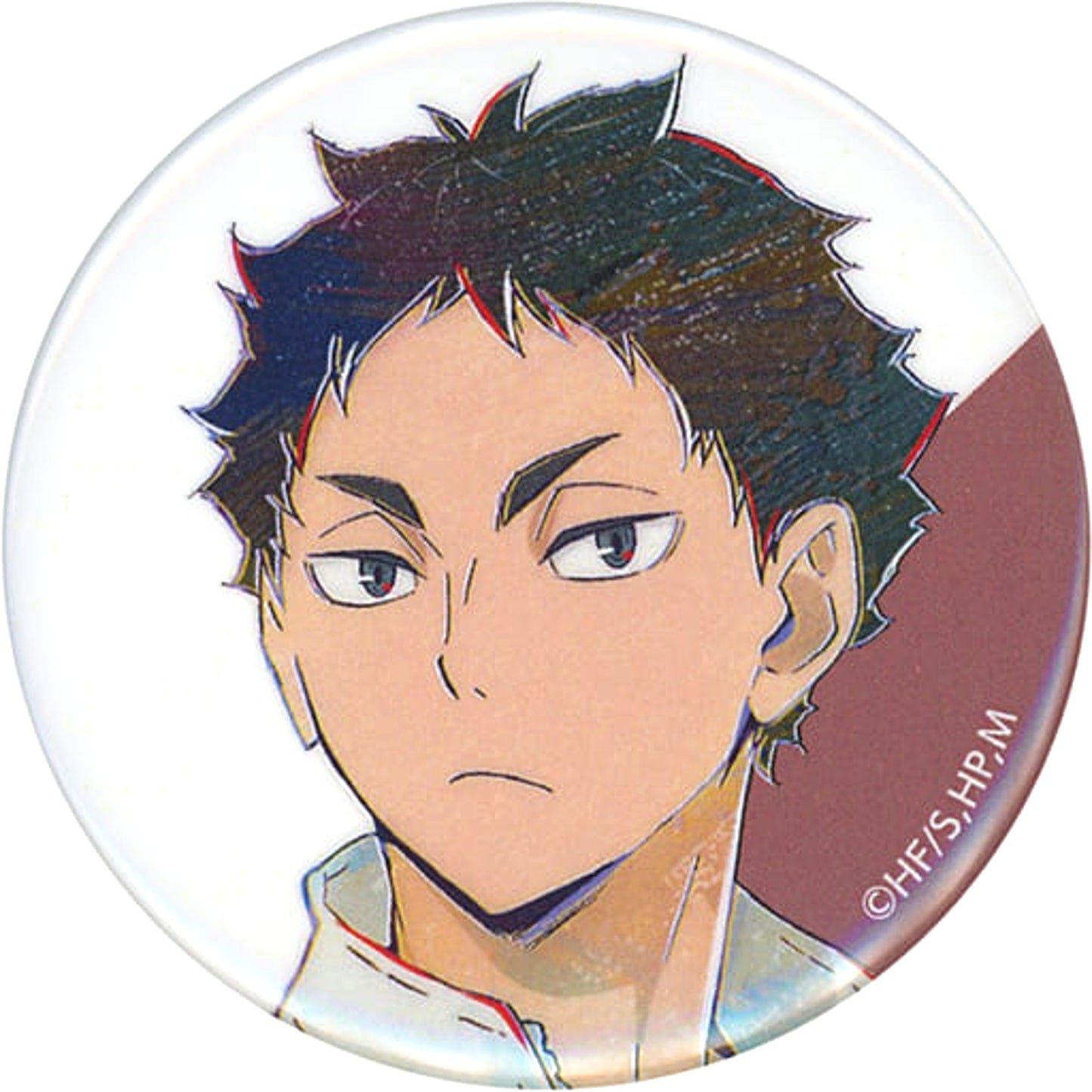 Haikyu!! To The Top Keiji Akaashi Ani-Art Trading Can Badge Part 5 Buttons [USED]