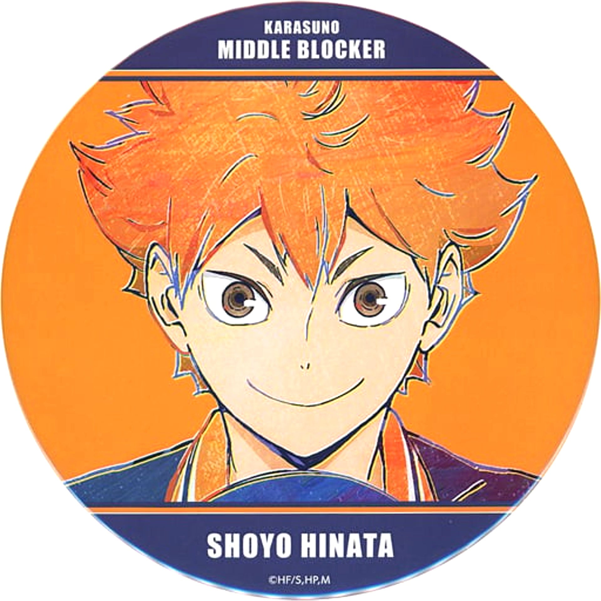 Shoyo Hinata Haikyu!! TO THE TOP Ani-Art Vol. 4 BIG Button [USED]
