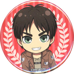 Attack on Titan Ellen Yeager B Mini Character Kujimate Can Badge Prize E-5 Buttons [USED]