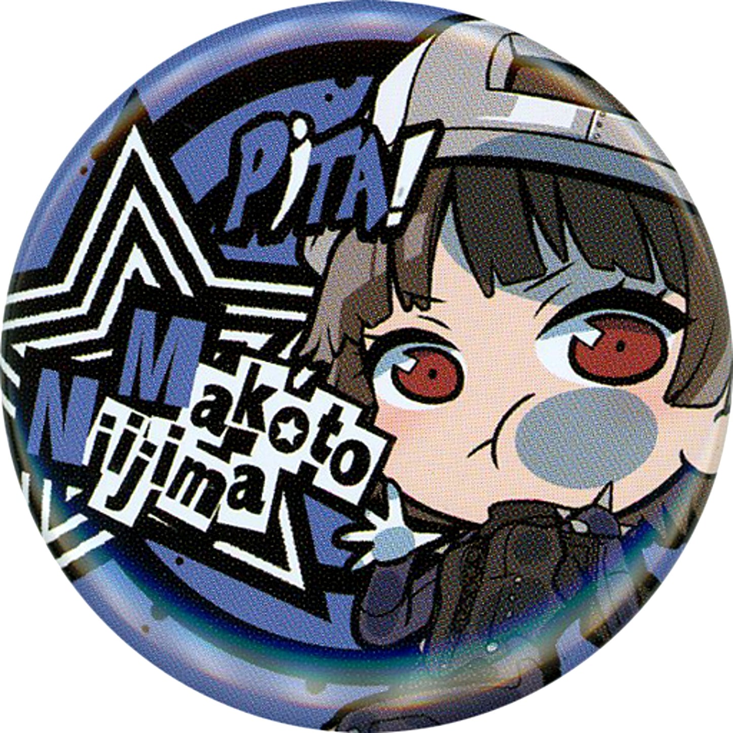 Makoto Niijima Persona 5 Pita! Defome Button Phantom Thief Ver. [USED]