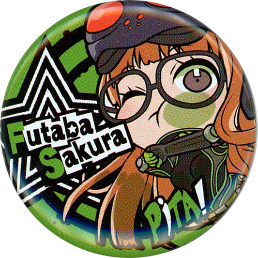 Futaba Sakura Pita Defome Persona 5 Button Phantom Thief Version [USED]