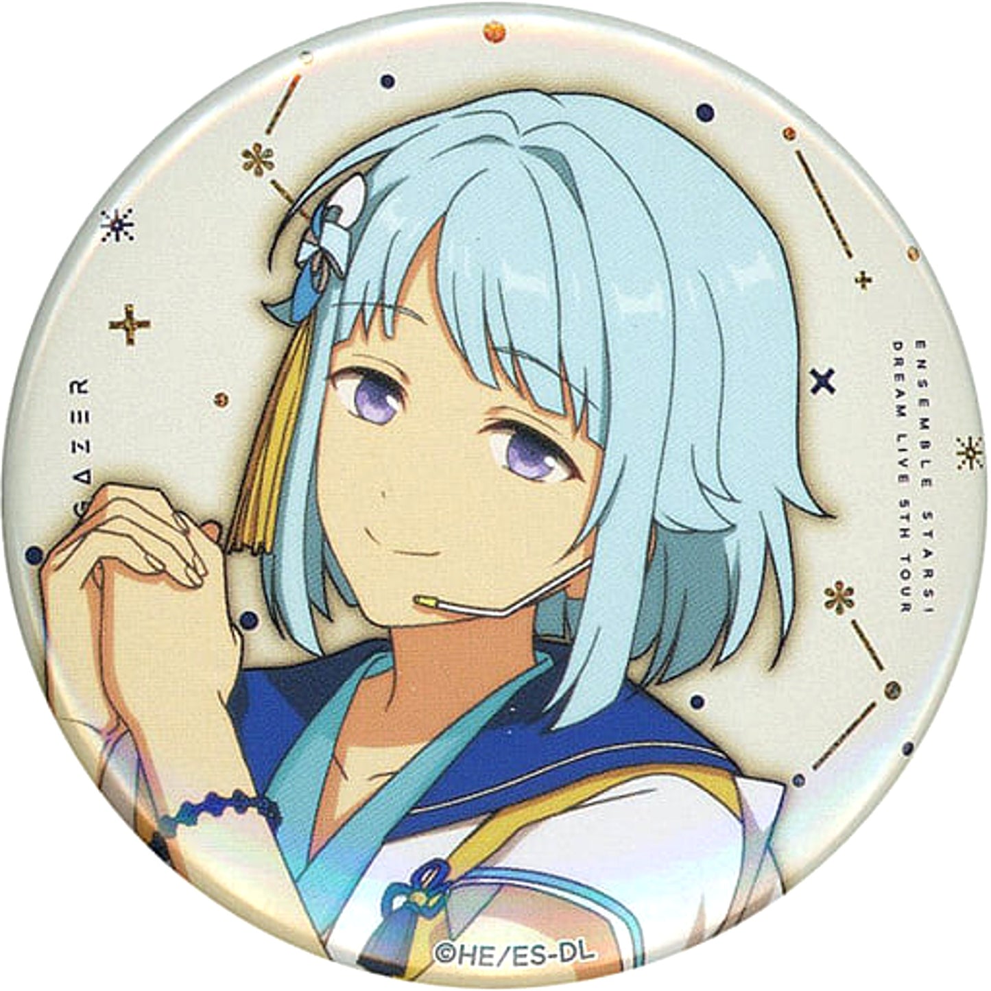 Ensemble Stars! Hajime Shino Character Badge Collection 5th Tour Edition C Dream Live 5th Tour Stargazer Limited Buttons [USED]