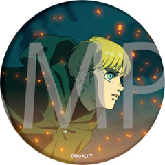 Attack on Titan The Final Season Armin Arlert A Can Badge Collection 2 Buttons [USED]