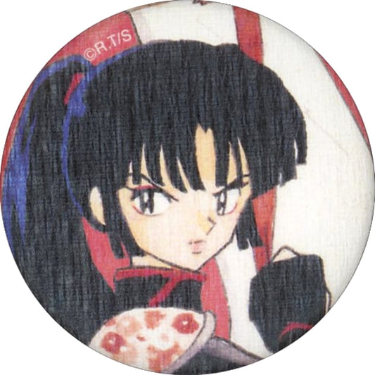 Inuyasha Coral Trading Japanese Paper Can Badge Buttons [USED]