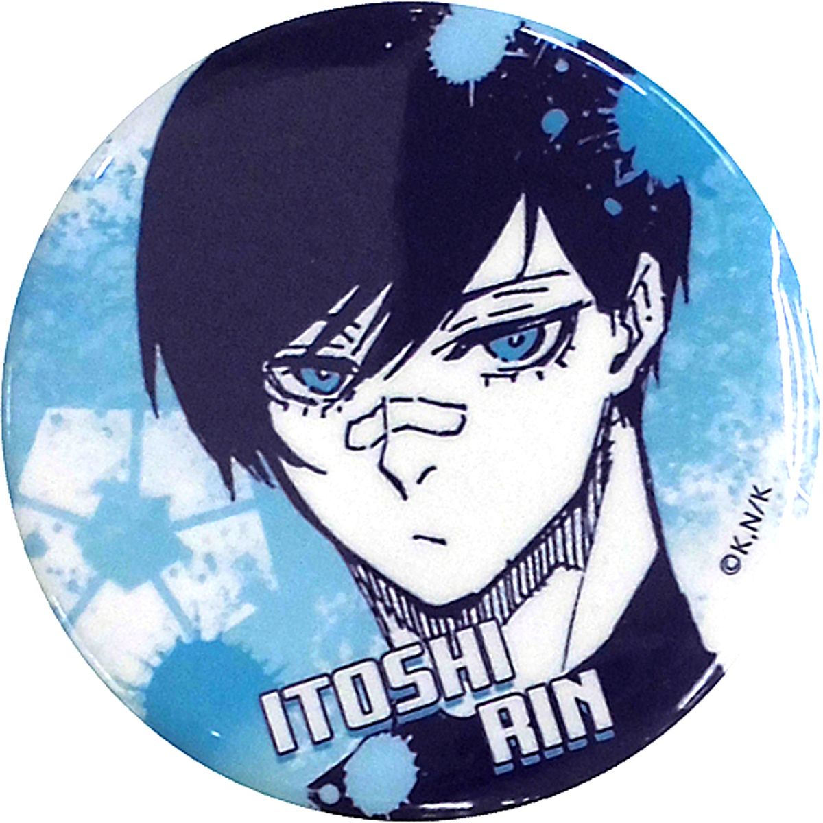 Rin Itoshi Blue Lock Button [USED]