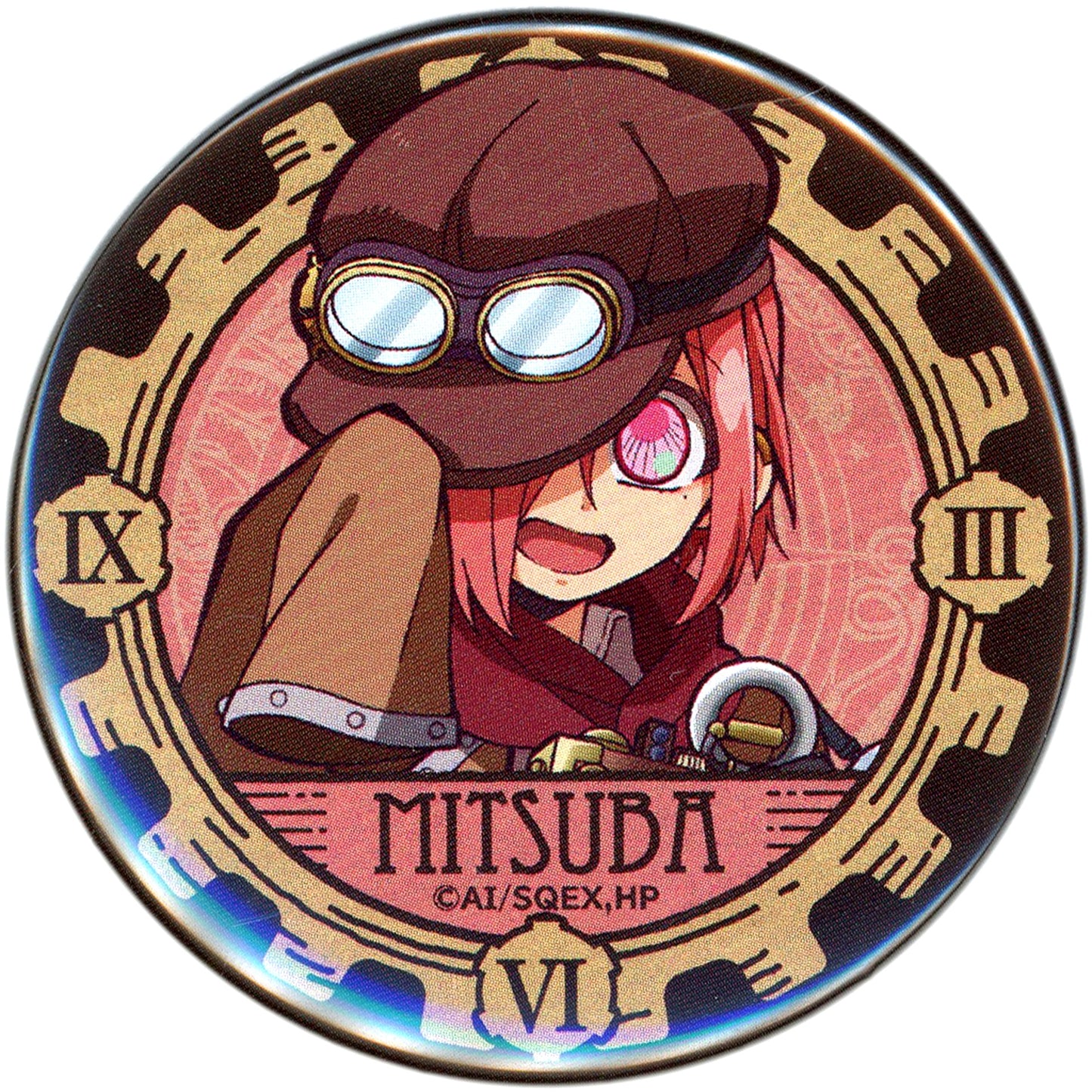Mitsuba C-5 Prize Colored Toilet-Bound Hanako-kun Rakuten Collection Button [USED]