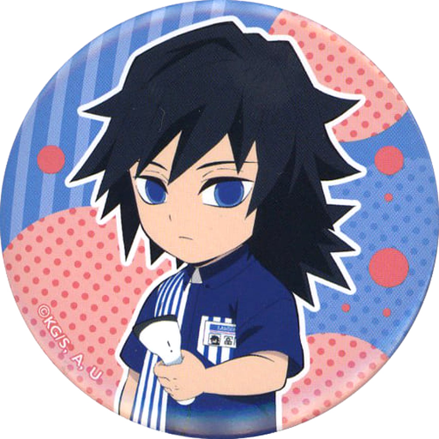 Giyu Tomiokau Demon Slayer: Kimetsu no Yaiba Button Lawson Uniform LAWSON Limited [USED]