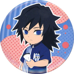 Demon Slayer: Kimetsu no Yaiba Giyu Tomiokau Can Badge Lawson Uniform LAWSON Limited Buttons [USED]