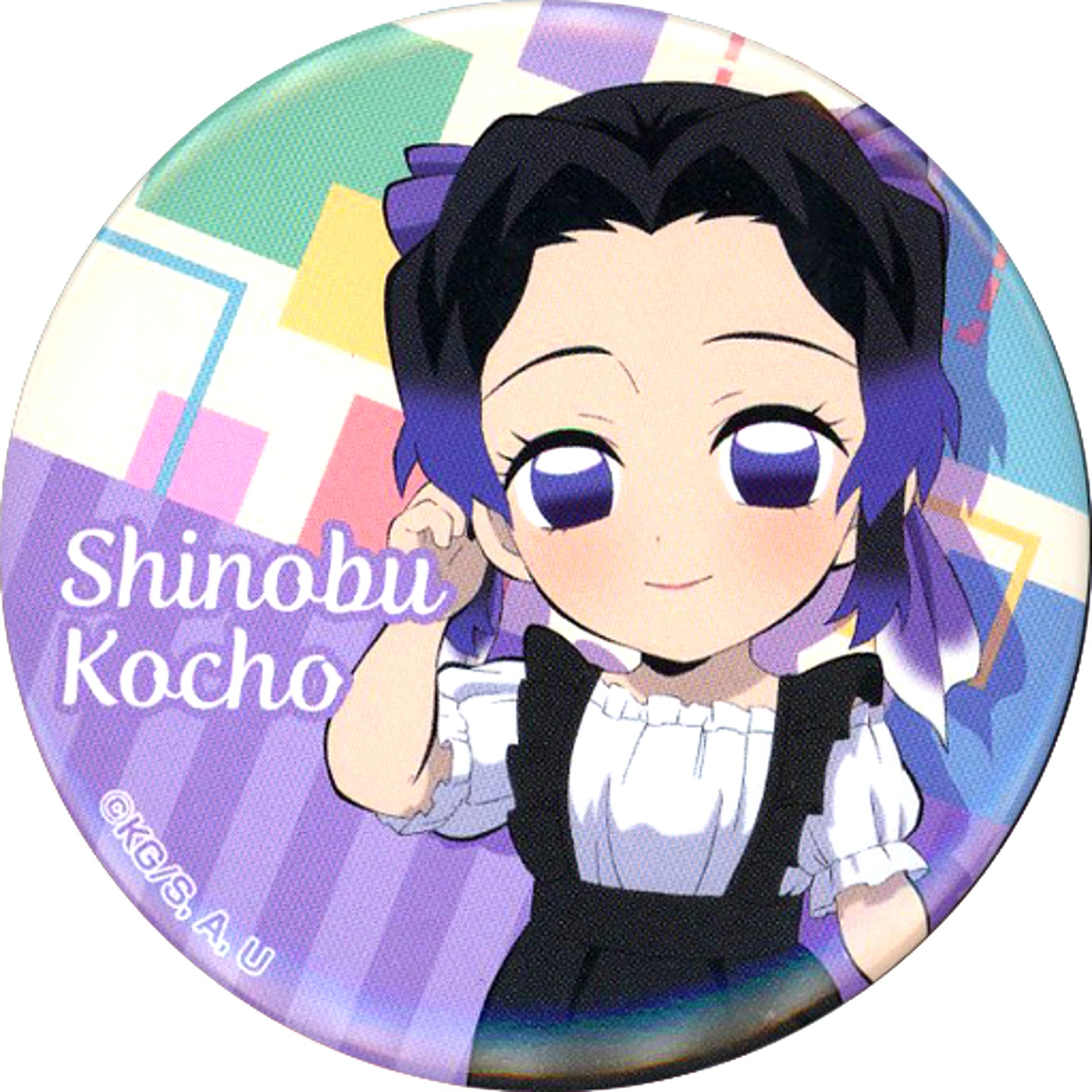 Shinobu Kocho Demon Slayer: Kimetsu no Yaiba Button Lawson Summer Uniform [USED]