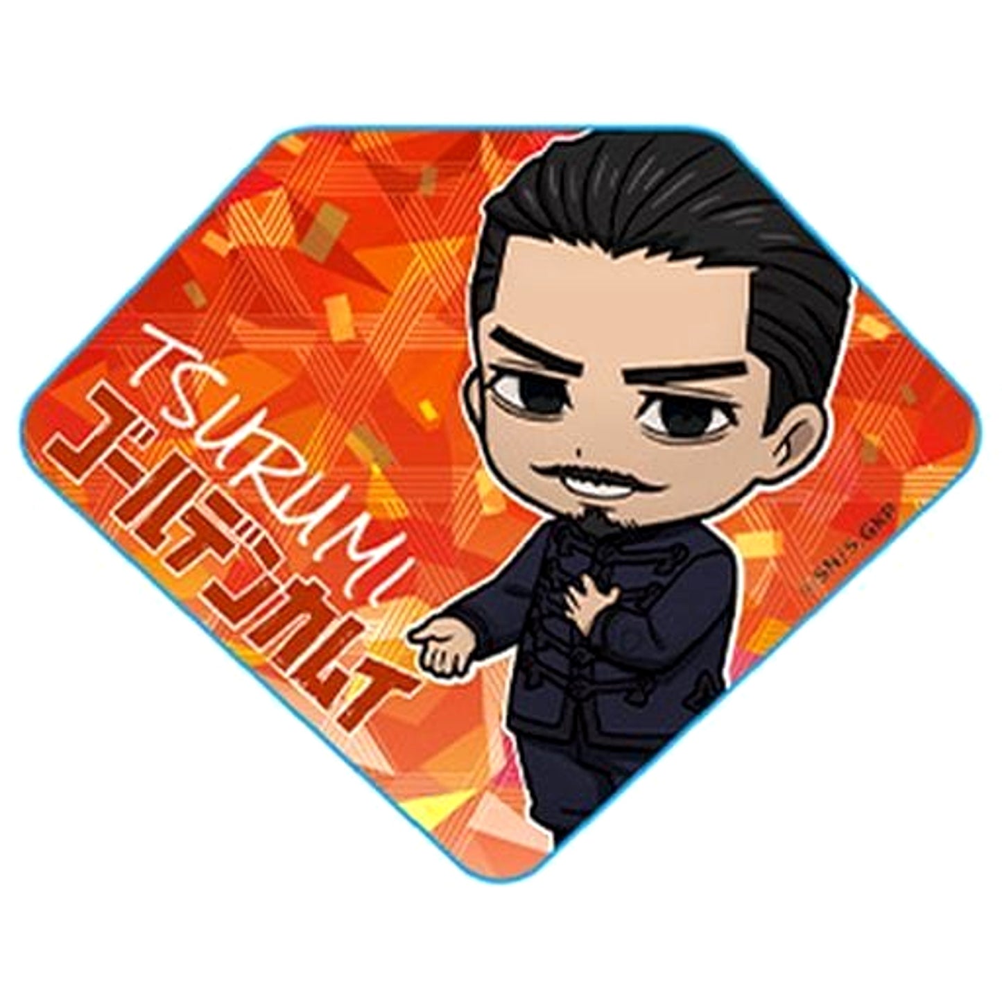 Lieutenant Tsurumi Golden Kamuy Trading Prism Badge Vol.2 [USED]