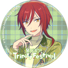 SCRAP X Ensemble Stars!! Natsume Sakasaki Tsunagaro! Trinity Festival Can Badge Buttons [USED]