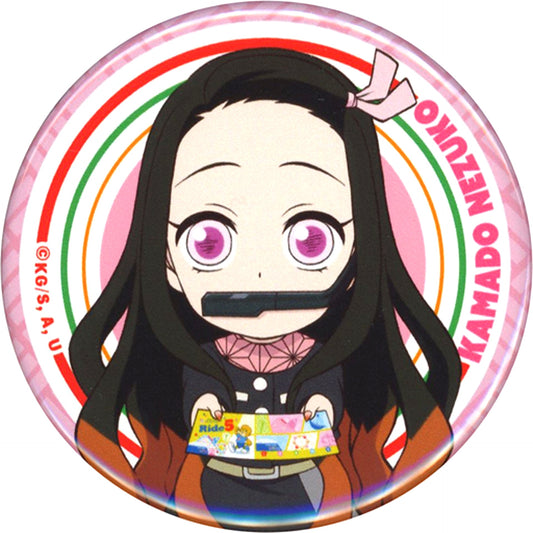Nezuko Kamado Demon Slayer Trading Button Tokyo Dome City Attractions [USED]