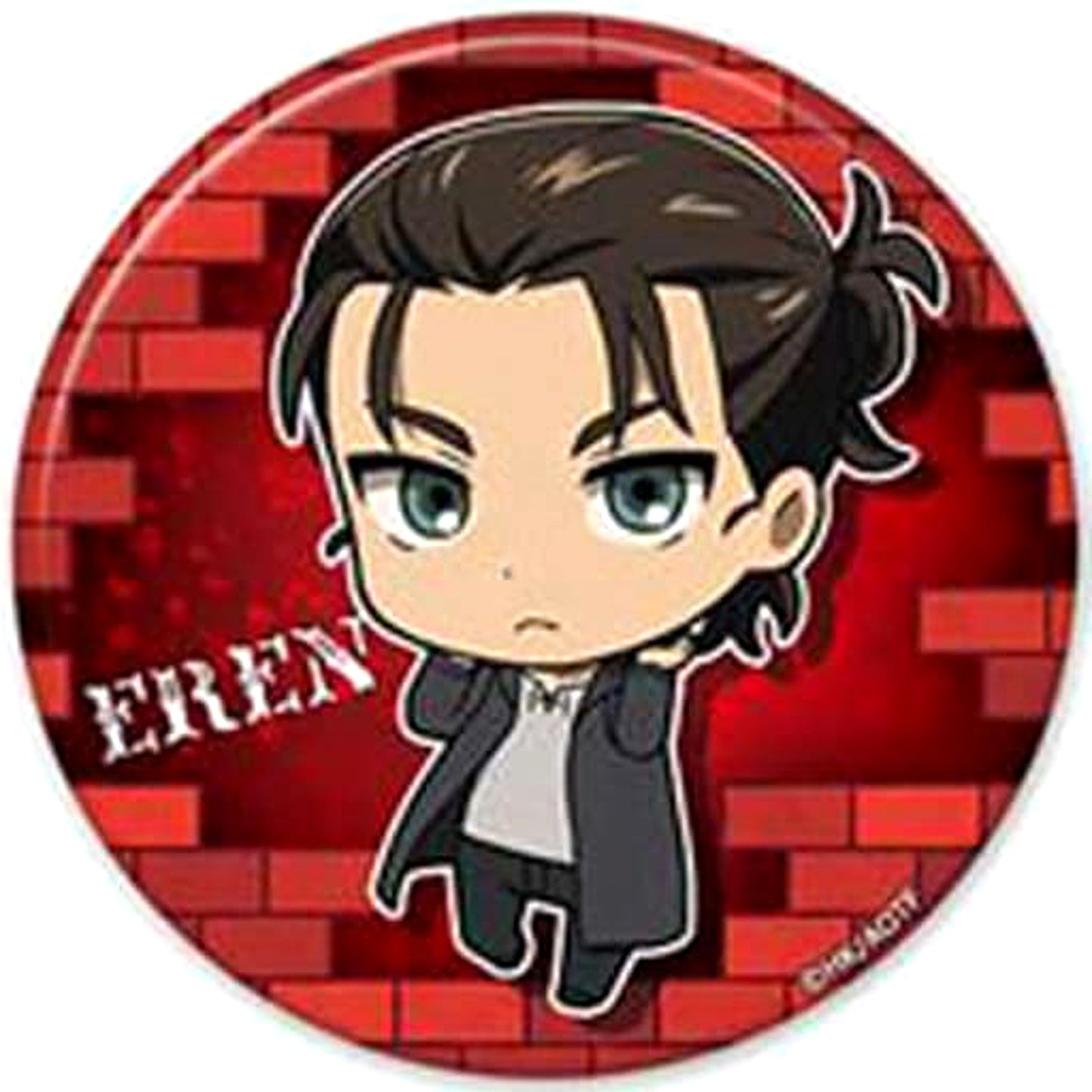Attack on Titan Ellen Yeager Trading Can Badge Vol.4 Buttons [USED]
