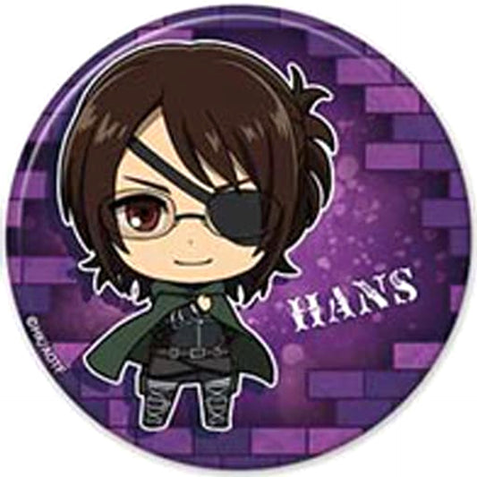 Attack on Titan Hange Zoe Trading Can Badge Vol.4 Buttons [USED]