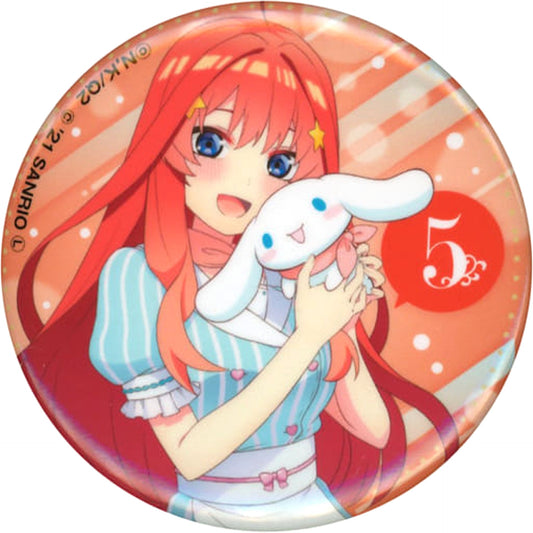 The Quintessential Quintuplets 2 x Cinnamoroll Itsuki Nakano Close-up Trading Can Badge Limitedshop Limited Buttons [USED]