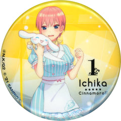 The Quintessential Quintuplets 2 x Cinnamoroll Ichika Nakano Half Body Trading Can Badge Limitedshop Limited Buttons [USED]