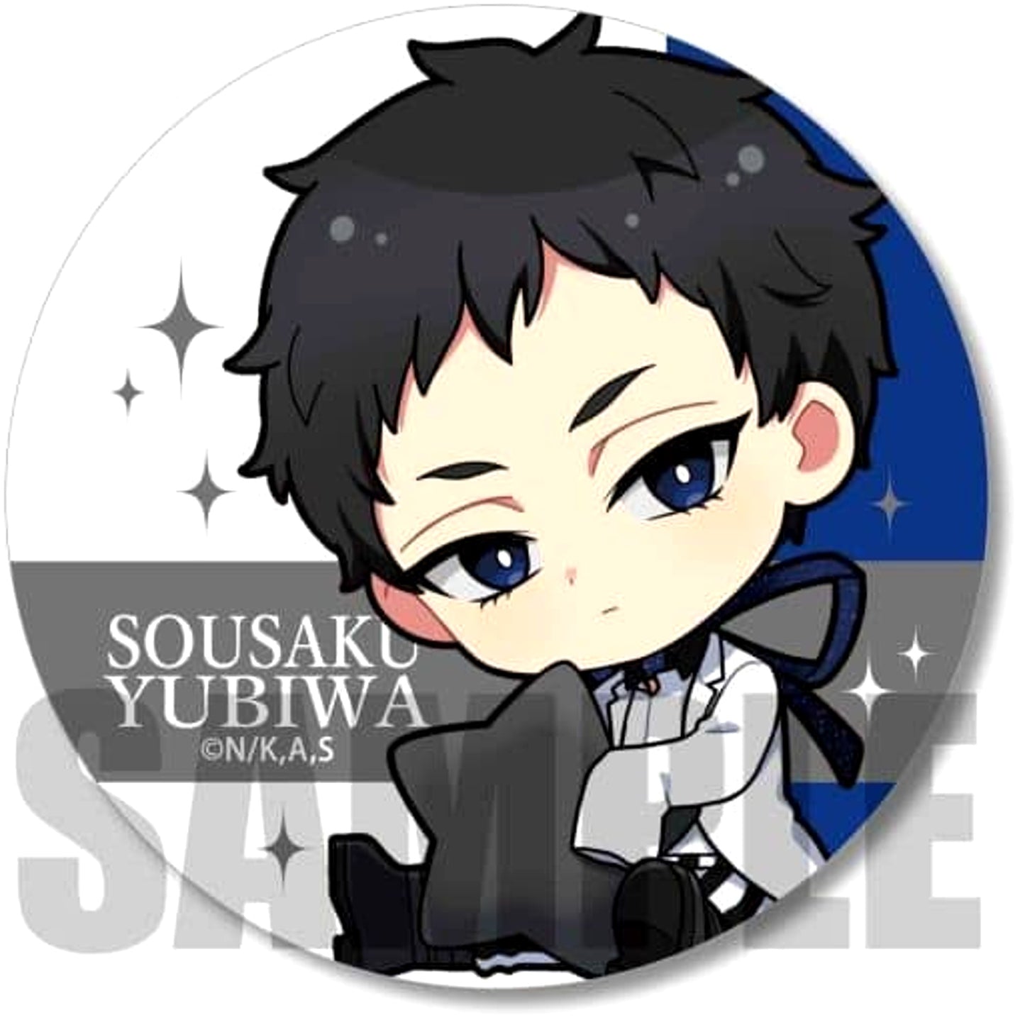 Bishounen Tanteidan Sosaku Yubiwa Gyugyutto Trading Can Badge Buttons [USED]