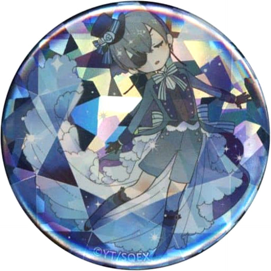 Black Butler Ciel Phantomhive Black Label Trading Gem Can Badge Vol.1 Pop Up Store Limited Buttons [USED]