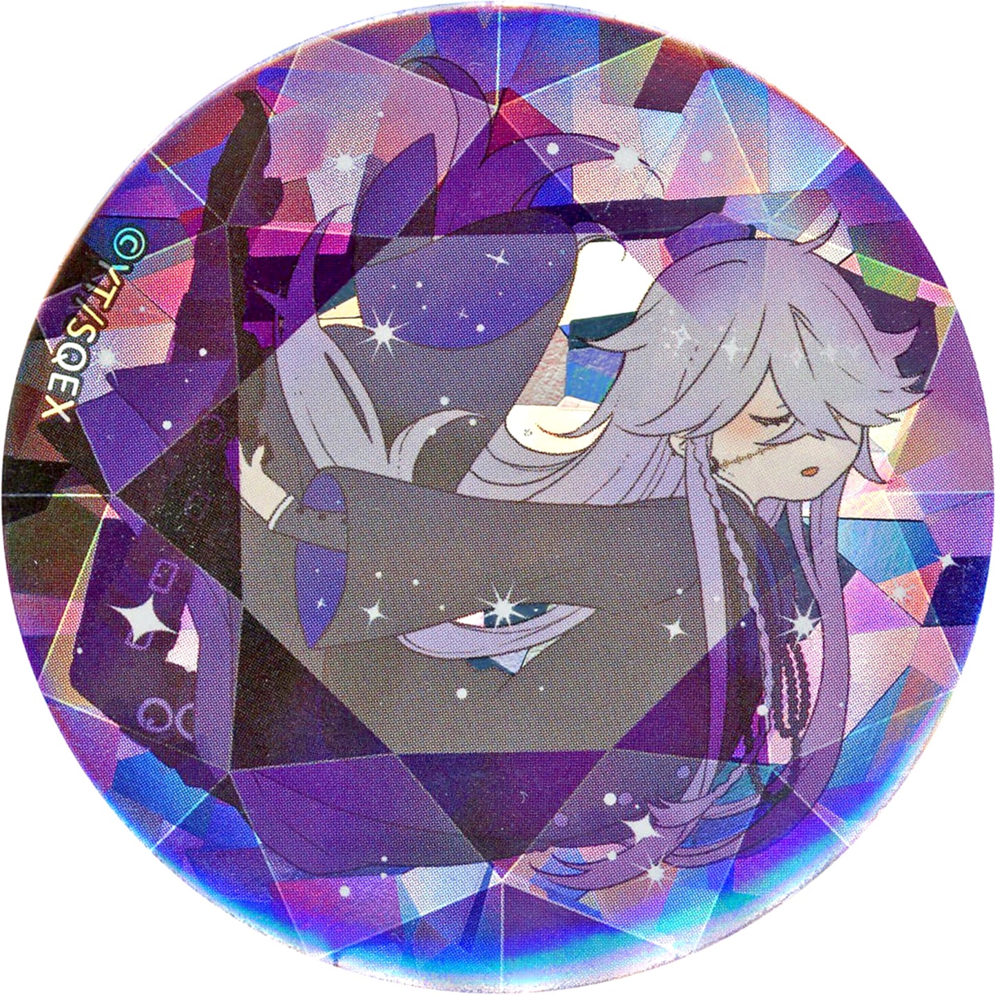 Black Butler Undertaker Black Label Trading Gem Can Badge Vol.1 Pop Up Store Limited Buttons [USED]