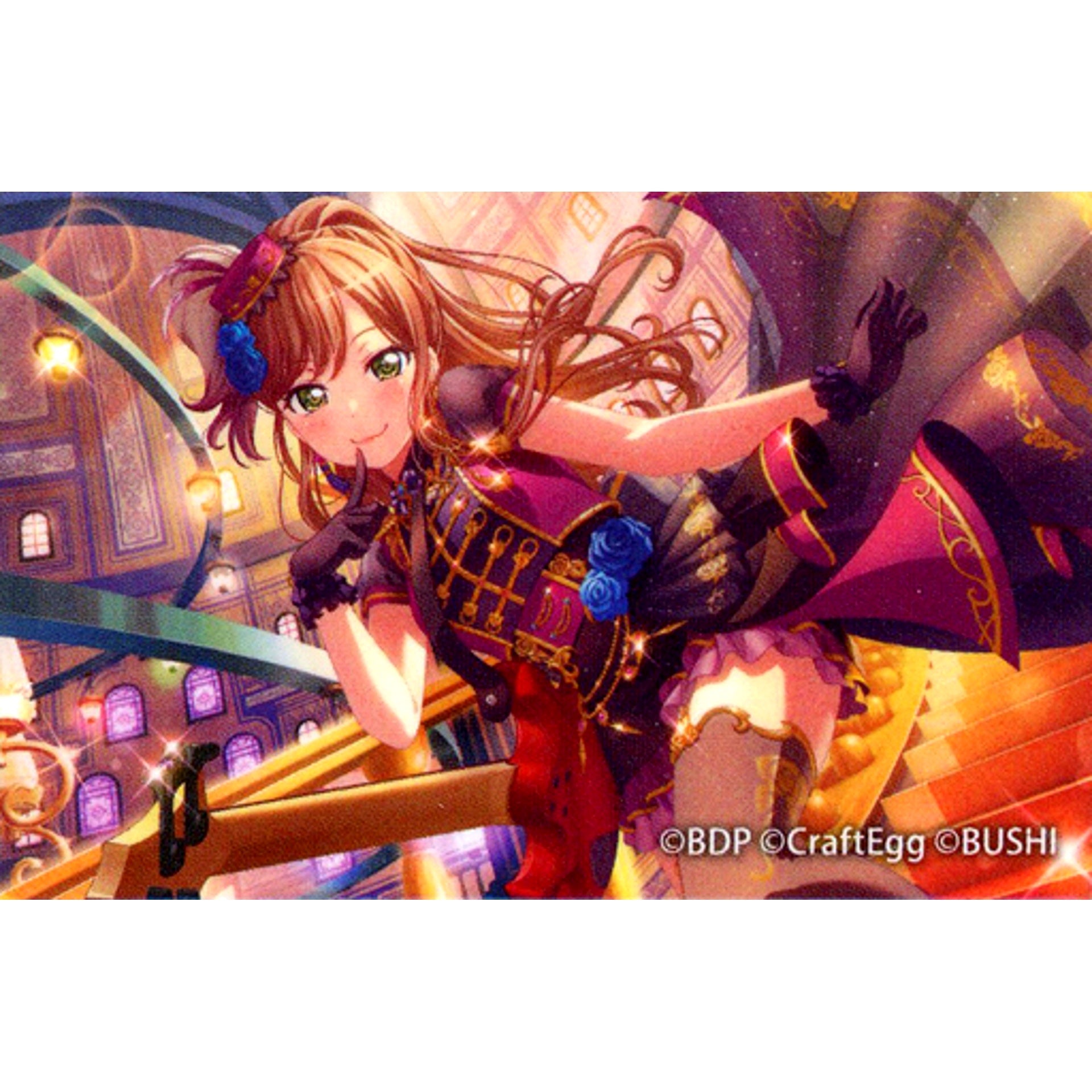 Lisa Imai BanG Dream! Girls Band Party! x Lawson Square Badge B [USED]