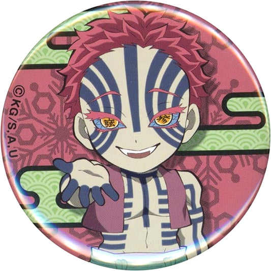 Akaza Movie Demon Slayer Kimetsu no Yaiba Mugen Train Random Deformed Button [USED]