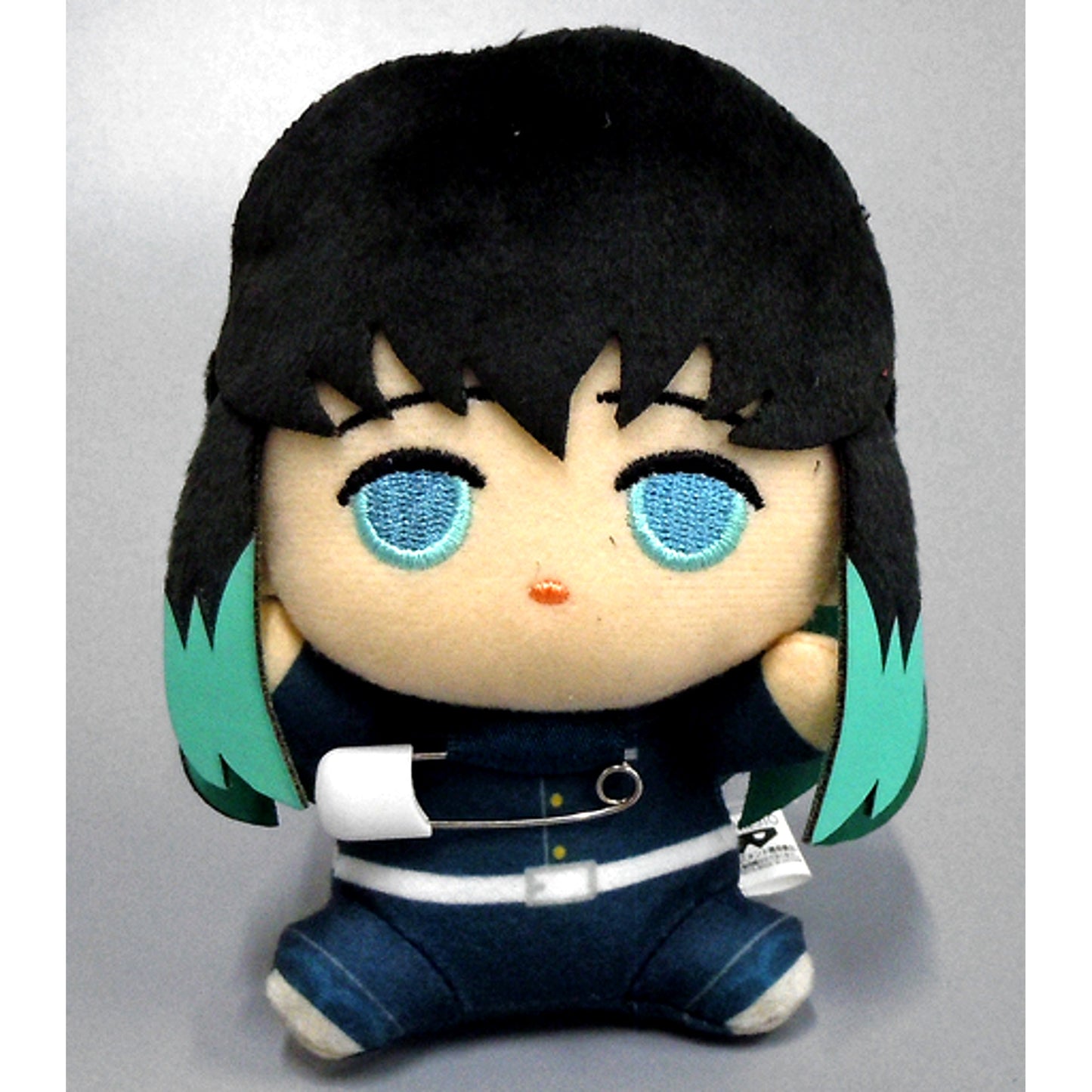 Muichiro Tokito Demon Slayer: Kimetsu no Yaiba Kuttsuki Plush Badge Vol.3 [USED]
