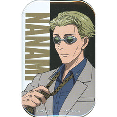 Jujutsu Kaisen Kento Nanami Square Metallic Can Badge Buttons [USED]