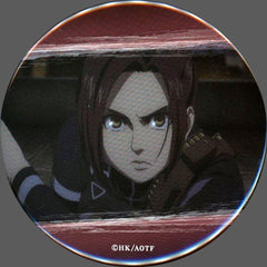 Attack on Titan Sasha Blouse Good Luck! Trading Can Badge Buttons [USED]