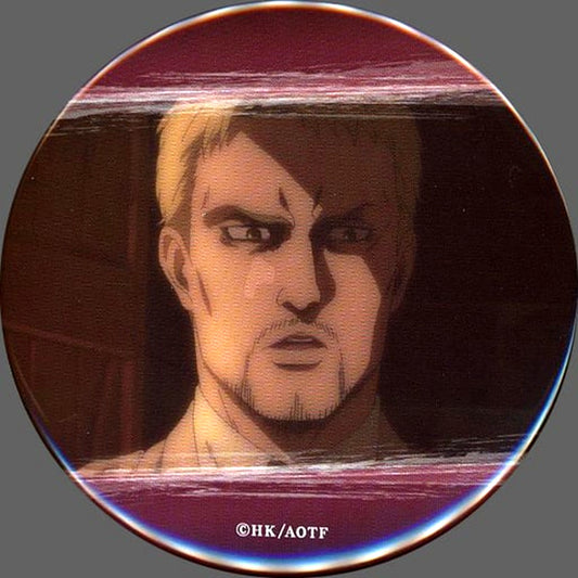 Reiner Braun Attack on Titan Ataritsuki Trading Badge [USED]