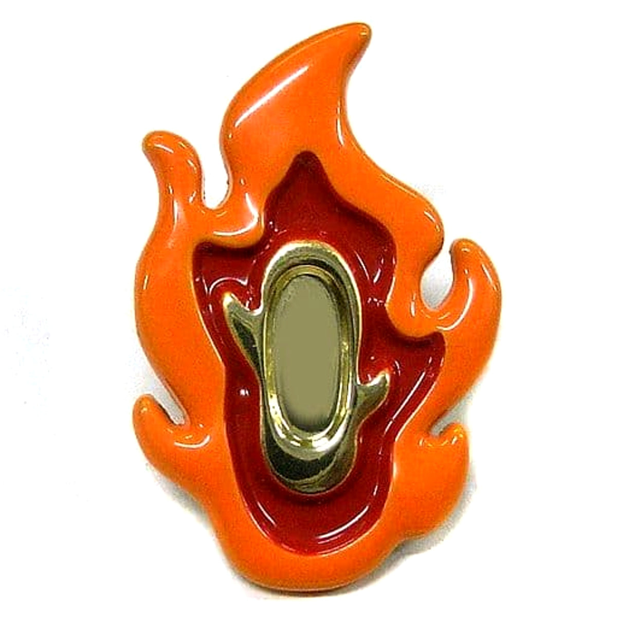 Demon Slayer: Kimetsu no Yaiba Kyojuro Rengoku Tsuba Pins Collection Pins [USED]