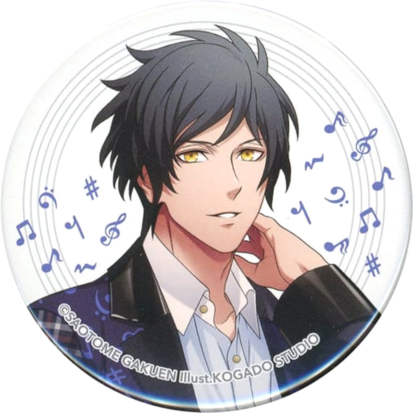 Uta no Prince Sama Kira Sumeragi Trading Can Badge ENDLESS SCORE Ver. Uta Pri Expo: 10Th Anniversary Limited Buttons [USED]