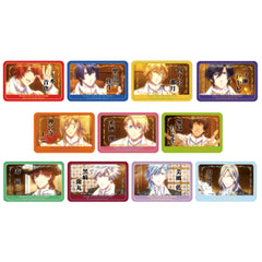 Uta no Prince Sama Movie: Maji Love Kingdom Ren Jinguji & Others Landscape Square Can Badge 01. Shining Office Scene All 11 Types Set Buttons [USED]